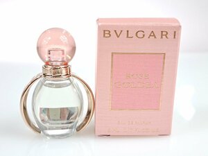 未使用　ブルガリ　BVLGARI　ROSE GOLDA　ローズ ゴルデア　オードパルファム　ミニボトル　5ml　ミニ香水　YMK-665