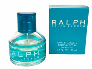 ラルフ ローレン　RALPH LAUREN　RALPH　ラルフ　オードトワレ　スプレー　50ml　残量：7割　YK-6492