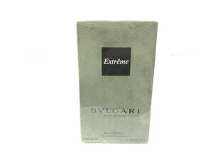  unused film unopened BVLGARI POUR HOMME EXTREME pool Homme eks tray mo-doto crack spray 100ml YK-7043