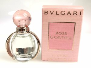 未使用　ブルガリ　BVLGARI　ROSE GOLDA　ローズ ゴルデア　オードパルファム　ミニボトル　5ml　ミニ香水　YMK-678