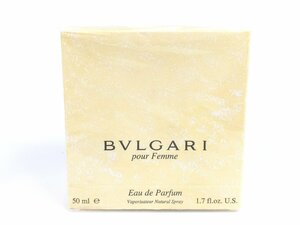 廃盤　未使用　フィルム未開封　ブルガリ　BVLGARI　プールファム　オードパルファム　スプレー　50ml　YK-6881