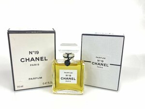 未使用　未開栓　シャネル　CHANEL　No.19　パルファム　ボトル　14ml　YK-6850