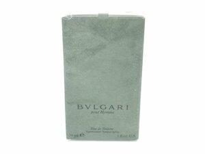 未使用　フィルム未開封　ブルガリ　BVLGARI　プールオム　Pour Homme　オードトワレ　スプレー　30ml　YK-4538