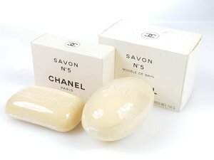 未使用保管品　シャネル　CHANEL　No.5　SAVON　サヴォン　石けん　150ｇ/75ｇ　2個セット　YK-3993