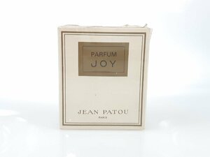 フィルム未開封　ジャンパトゥ　JEAN PATOU　JOY　ジョイ　パルファム　ボトル　7.5ml　YK-3881