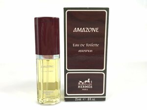 未使用　エルメス　HERMES　アマゾン　AMAZONE　オードトワレ　エアロスプレー　25ml　YK-6852