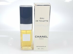 残多　シャネル　CHANEL　クリスタル　CRISTALLE　オードトワレ　スプレー　100ml　残量：9割　YK-3986