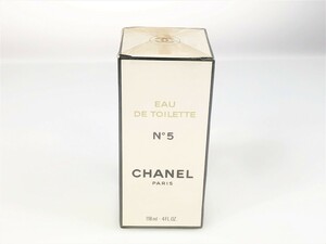 未使用　フィルム未開封　シャネル　CHANEL　No.5　オードトワレ　ボトル　118ml　YK-2273