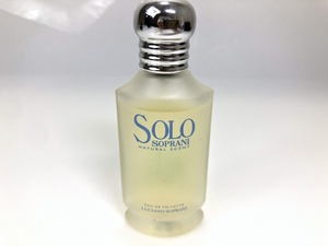 ルチアーノ　ソプラーニ　LUCIANO SOPRANI　ソロ　SOLO　オーデトワレ　ナチュラルスプレー　50ml　残量：9割　YK‐1425