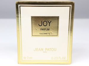 未使用　フィルム未開封　ジャン　パトゥ　JEAN PATOU　ジョイ　JOY　パルファム　ボトル　7ml　YK‐1439