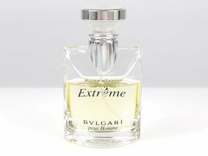 ブルガリ　BVLGARI　POUR HOMME　Extreme　プールオム　エクストレーム　オードトワレ　スプレー　50ml　残量：6割　YK-3927