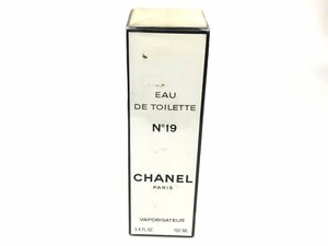 未使用　フィルム未開封　シャネル　CHANEL　No.19　オードトワレ　スプレー　100ml　YK-6836