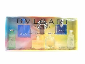  unused film unopened BVLGARY BVLGARI PARFUMS THE CONTEMPORARY COLLECTION miniature collection 7 pcs set YK-4591