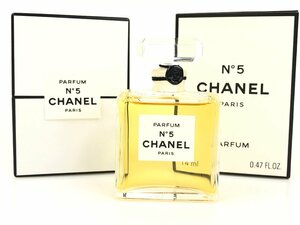 未使用　未開栓　シャネル　CHANEL　No.5　パルファム　ボトル　14ml　YK-4856