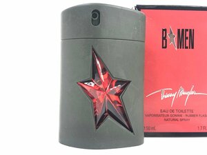 テュエリーミュグレー　THIERRY MUGLER　ビーメン　B☆MEN　オードトワレ　スプレー　50ml　残量：9割　YK-4786