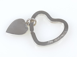  Tiffany TIFFANY Heart кольцо кольцо для ключей брелок для ключа серебряный 925 YAS-4691