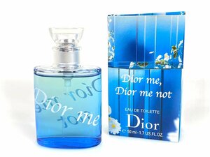 満量　クリスチャン・ディオール　Christian Dior　Dior me not　ディオール ミー ノット　オードトワレ　スプレー　50ml　YK-6348