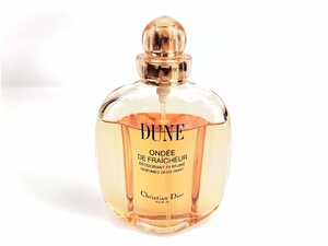 希少　クリスチャン・ディオール　Christian Dior　DUNE　デューン　ONDEE DE FRAICHEUR　デオドラントパルファム スプレー 100ml　YK-5395