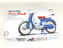 1円◆同梱NG◆未使用 未組立◆フジミ模型　Honda　スーパーカブC100　1958(昭和33)年　1/12　バイクシリーズ　No.21　プラモデル　YF-047_画像1
