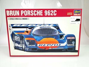 1円◆同梱NG◆未使用 未組立◆Hasegawa　BRUN PORSCHE 962C　ブルン ポルシェ 962C　1:24　リミテッドエディション　プラモデル　YF-051