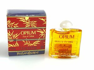 満量　イヴ・サンローラン　Yves Saint Laurent　OPIUM　オピウム　オードトワレ　ボトル　ミニ香水　7.5ml　YMK-644