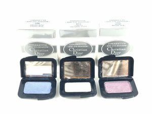  full amount Christian * Dior christian*Dior Mini eyeshadow 2g×3 piece #615/#155/#166 KES-2148