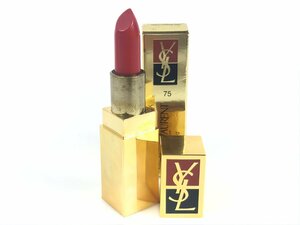  unused ivu* sun rolan YSL rouge kchu-ru lip lipstick #75 red color KES-2263