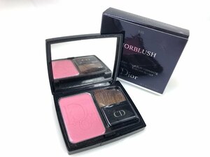  unused Christian * Dior Christian Dior Dior brush cheeks color #846/ Lucky pink KES-1378