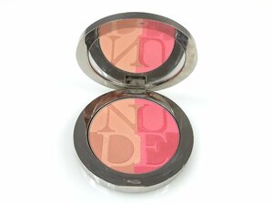  unused Christian * Dior Christian Diors gold nude pala dice Duo cheeks color #001 pink Duo KES-1380