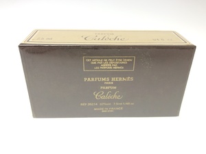 未使用　フィルム未開封　エルメス　HERMES　カレーシュ　Caleche　パルファム　7.5ml　YK-1166