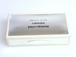 未使用　フィルム未開封　パコラバンヌ　paco rabanne　カランドル　calandre　パルファム　スプレー　7ml　YK-5452