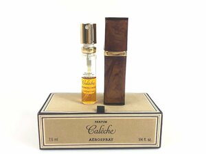 エルメス　HERMES　カレーシュ　Caleche　パルファム　スプレー　AEROSPRAY　7.5ml　残量：5割　YK-2927