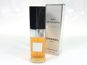 未使用　シャネル　CHANEL　クリスタル　CRISTALLE　オードトワレ　スプレー　100ml　YK-2390