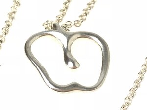  Tiffany TIFFANY L sa Pele ti Apple necklace hb1.5cm silver 925 YAS-552
