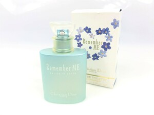 満量　クリスチャン・ディオール 　Christian Dior　リメンバーミー　Remember Me　オードトワレ 　スプレー　50ml　YK-3107