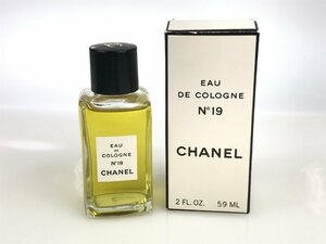 満量　シャネル　CHANEL　No.19　オーデコロン　ボトル　59ml　YK-3511