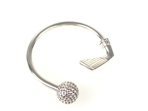  Tiffany TIFFANY Golf Club type кольцо для ключей брелок для ключа серебряный 925 YAS-4182