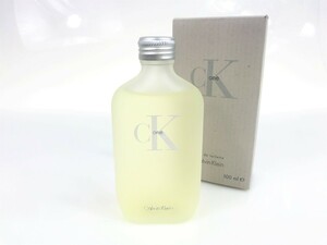 満量　カルバンクライン　Calvin Klein　シーケーワン　CK　ONE　オードトワレ　スプレー　100ml　スプレーキャップ付き　YK-3226