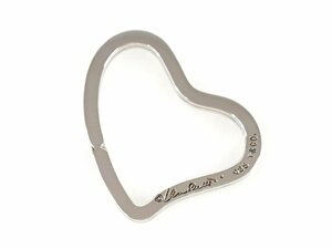  Tiffany TIFFANY L sa Pele ti Heart кольцо для ключей серебряный 925 YAS-8974
