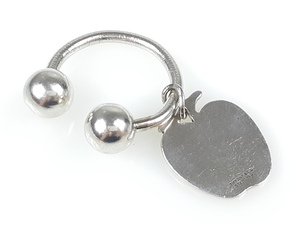  Tiffany TIFFANY Apple key ring key holder sterling silver YAS-4450