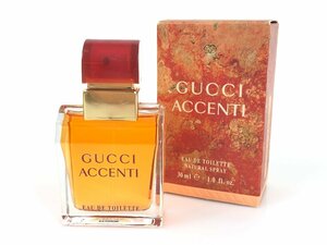 廃盤　満量　グッチ　GUCCI　アチェンティー　ACCENTI　オードトワレ　スプレー　30ml　YK-6375