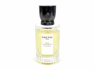 残多　グタール　GOUTAL　BOIS D'HADRIEN　ボワ ダドリアン　オードパルファム　スプレー　50ml　ユニセックスボトル　残量：8割　YK-4975