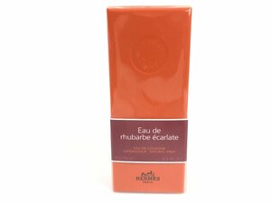 未使用　フィルム未開封　エルメス　HERMES　オーデ ルバーブ エカルラット　オーデコロン　スプレー　100ml　YK-5200