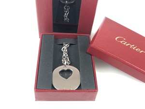  Cartier Cartier Circle in Heart сумка очарование брелок для ключа серебряный цвет YAS-5459