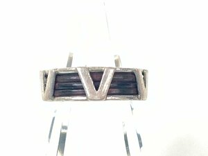  Valentino ga Raver nivalentino garavani Vintage Logo .. . ring ring size 7 number silver 925 YAS-10943