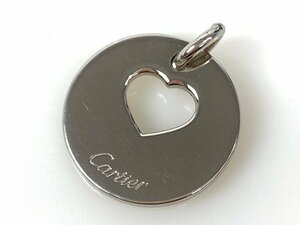  Cartier Cartier Circle Heart plate колье подвеска с цепью только серебряный цвет YAS-10427