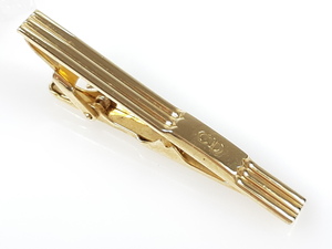 クリスチャン・ディオール　Christian Dior　CDロゴ　ネクタイピン　ゴールドカラー　YMA-885