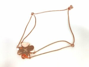  Folli Follie Folli Follie Heart clover 1P стразы браслет розовое золото цвет YAS-10168