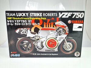 1 jpy * including in a package NG* unused * Yamaha YAMAHA YZF750 '87 team * Lucky Strike * donkey -tsu1/12 bike series No.6 plastic model YF-072