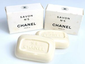 未使用　フィルム未開封　シャネル　CHANEL　No.5　SAVON　サヴォン　石けん　バスソープ　2個セット　75ｇ×2　YK-6609